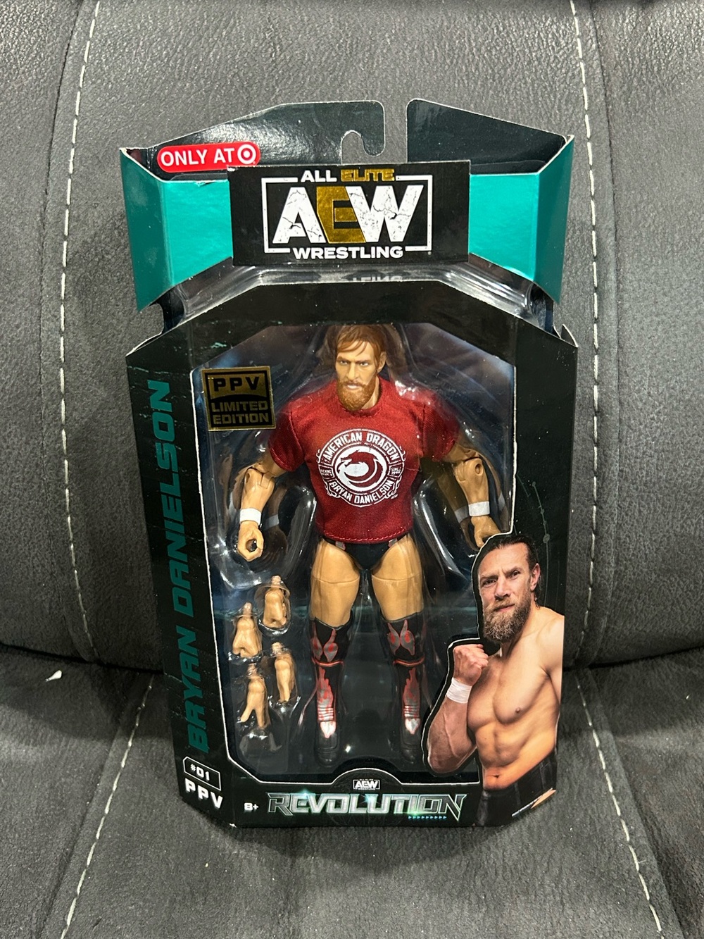 Bryan Danielson AEW ppv limited edition! Revolution! Target exclusive!